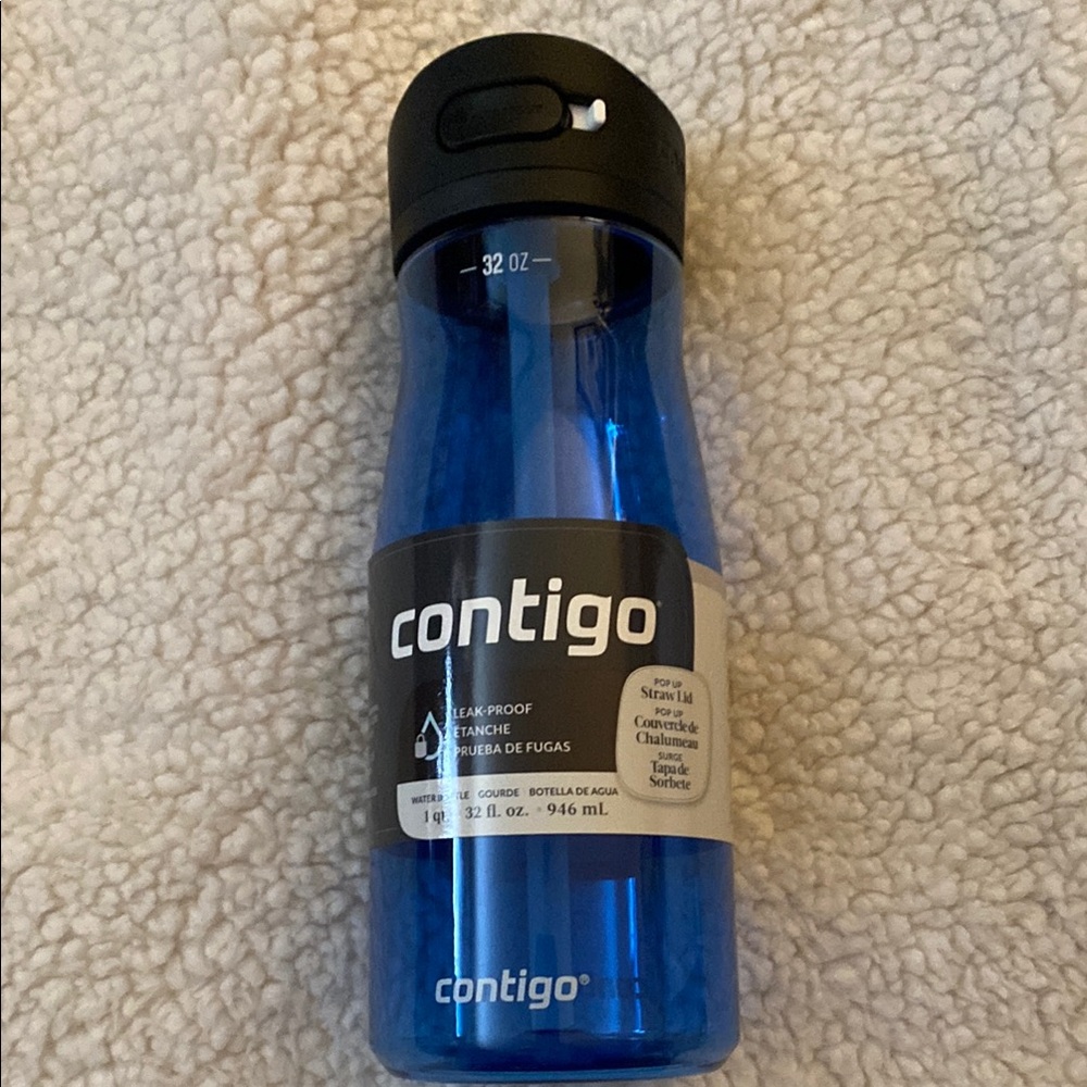 Contigo Blue Water Bottle